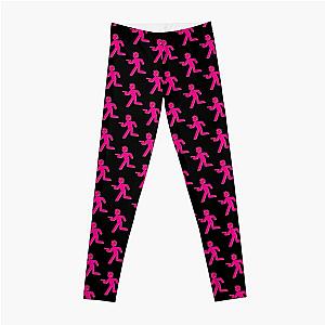 Cyberpunk Leggings - Cyberpunk Logo Pink Leggings RB1110