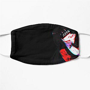 Cyberpunk Face Masks - "CRIMSON" - Aesthetic Cyberpunk Kakegurui Design Flat Mask RB1110