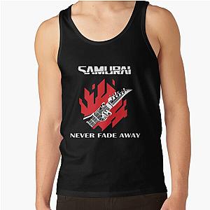 Cyberpunk Tank Tops - Cyberpunk T-Shirts Samurai Never Fade Away Graphic Tank Top RB1110