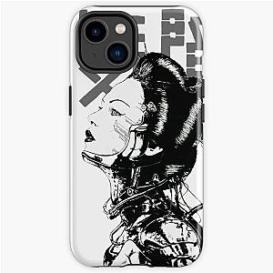 Cyberpunk Cases - Cyberpunk Girl Vaporwave Aesthetic iPhone Tough Case RB1110