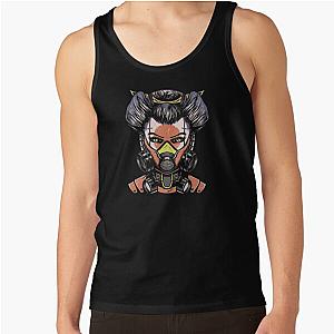 Cyberpunk Tank Tops - Mecha Cyberpunk/Steampunk Design Tank Top RB1110