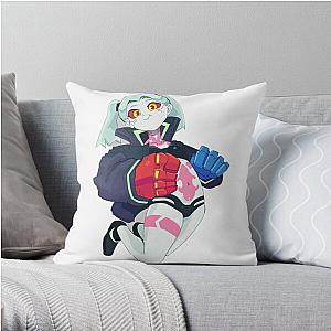 Cyberpunk Pillows - Rebecca Cyberpunk Edgerunners Throw Pillow RB1110