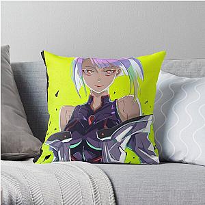 Cyberpunk Pillows - Cyberpunk 2077 Edgerunners Lucy Throw Pillow RB1110