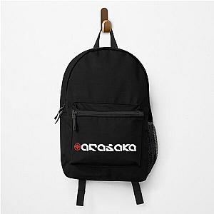 Cyberpunk Backpacks - Arasaka Logo With Text, Arasaka Corporation Logo, Cyberpunk Backpack RB1110