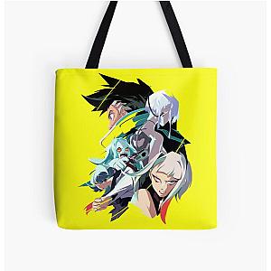 Cyberpunk Bags - cyberpunk edgerunner team All Over Print Tote Bag RB1110