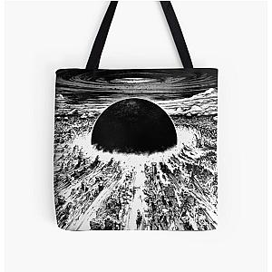 Cyberpunk Bags - Akira cyberpunk city explosion All Over Print Tote Bag RB1110