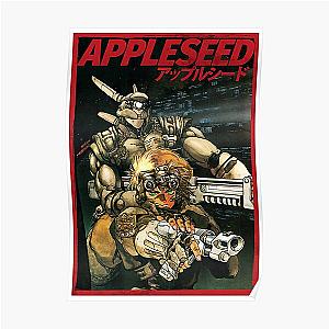 Cyberpunk Posters - APPLESEED - 80's Anime Cyberpunk Military Action Poster RB1110