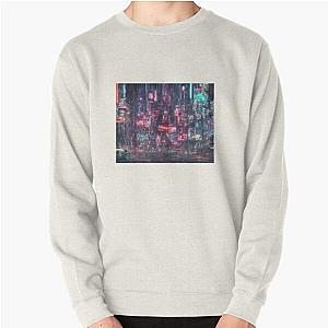 Cyberpunk Sweatshirts - Cyberpunk City Pullover Sweatshirt RB1110