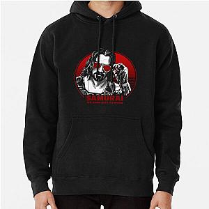 Cyberpunk Hoodies - Samurai - Cyberpunk - 80s style Pullover Hoodie RB1110