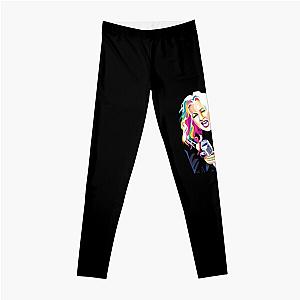 Cyndi Lauper Leggings de arte digital
