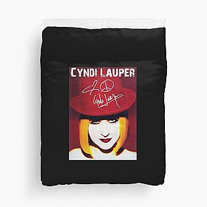 Cyndi Lauper - Girls Just Wanna Have Fun Tour Duvet Cover