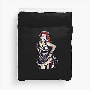 80s cyndi lauper pop art Duvet Cover