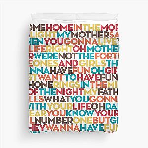 Girls Just Want To Have Fun - Cyndi Lauper v.1 Duvet Cover