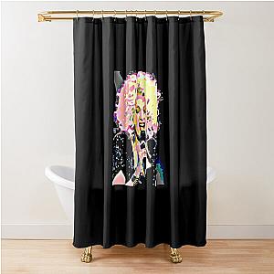 Cyndi Lauper pop art Shower Curtain