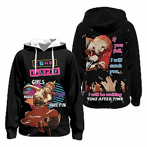 Cyndi Lauper Girls Just Wanna Have Fun You Fall I Catch 3D Hoodie