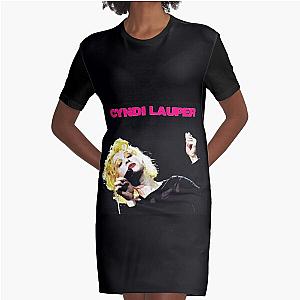 Cyndi Lauper band Graphic T-Shirt Dress