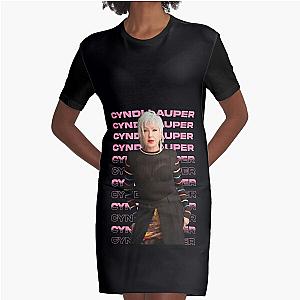 Current Cyndi Lauper Graphic T-Shirt Dress