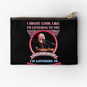 I'M LISTENING TO CYNDI LAUPER Zipper Pouch