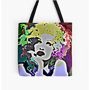 Cyndi Lauper popart All Over Print Tote Bag