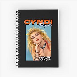 Cyndi Lauper classic retro Spiral Notebook