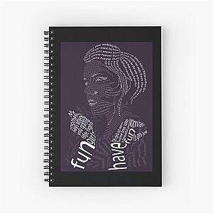 Cyndi Lauper Classic T-Shirt Spiral Notebook