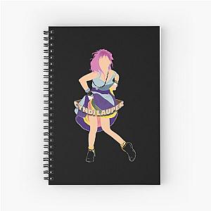 Cyndi Lauper Minimalist Spiral Notebook