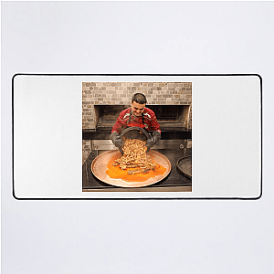 CZN Burak Food Is Love Served Large Czn Burak Mouse Pads