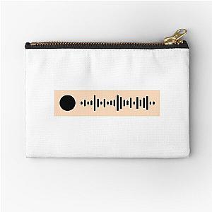 Here With Me by D4vd - spotify scan code Zipper Pouch