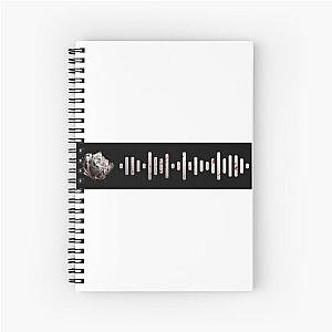 d4vd - Romantic Homocide (Spotify Code) Spiral Notebook