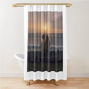 Here With Me d4vd Shower Curtain