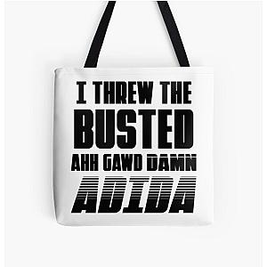 "DaBaby Gawd Damn Adida" All Over Print Tote Bag