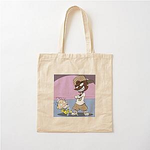 DaBaby in Rugrats Style Cotton Tote Bag