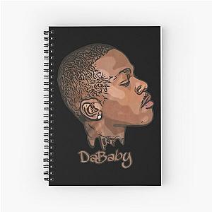 Ahead DaBaby rapper retro art Spiral Notebook