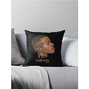 Ahead DaBaby rapper retro art Throw Pillow