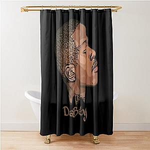 Ahead DaBaby rapper retro art Shower Curtain