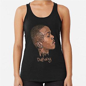 Ahead DaBaby rapper retro art Racerback Tank Top