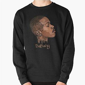 Ahead DaBaby rapper retro art Pullover Sweatshirt