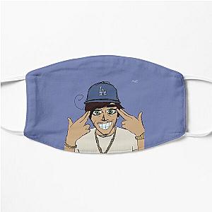 aph romano x dababy crossover Flat Mask