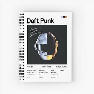 Daft Punk - Random Access Memories Spiral Notebook