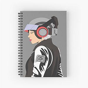 daft punk Spiral Notebook