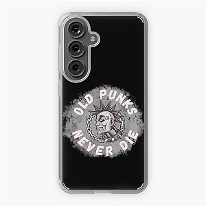 Old Punks Never Die T-Shirt Cool Design Tee Samsung Galaxy Soft Case