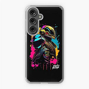 Daft Punk Tshirt, DJ Legends, Electronic Music, EDM Clubbing, Get Lucky, Daft Punk Helmet Samsung Galaxy Soft Case