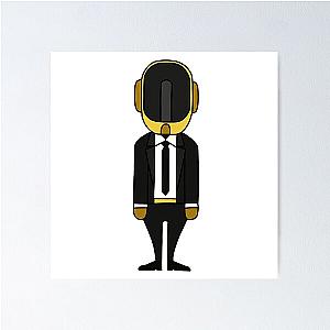 Daft Yellow Punk Poster