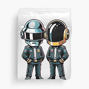 Daftpunk in Iconic Style Duvet Cover