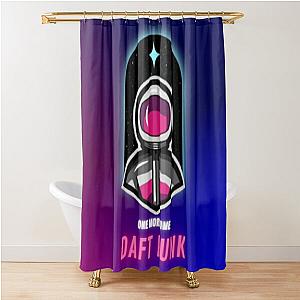 daft punk polo shirt Shower Curtain