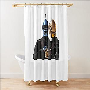 Day Gifts Daft An Electronic Punk Music Duo Gift For Halloween Shower Curtain