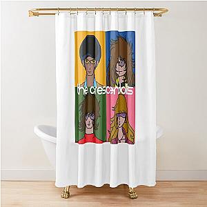 Gift For Men Daft An Electronic Punk Music Duo Awesome For Music Fan Shower Curtain