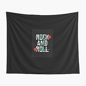 Rock and Roll Punk Roses Tapestry