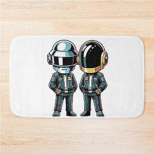 Daftpunk in Iconic Style Bath Mat