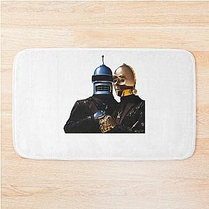 Day Gifts Daft An Electronic Punk Music Duo Gift For Halloween Bath Mat